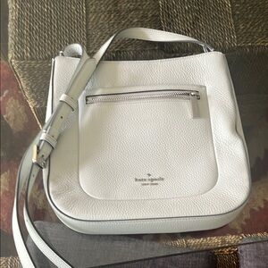 Kate Spade White Leather Shoulder Bag